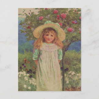 Vintage Garden Art - Allingham, Helen Vykort