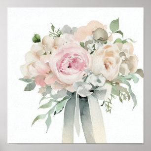 Vintage Garden, Attendants Bouquet (A) Poster