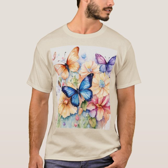Vintage Garden Party T-Shirt (Framsida)