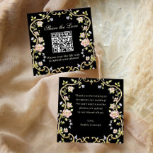 Vintage Garden | QR-koden Bröllop Kärlek