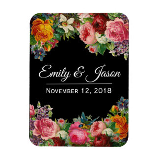 Vintage Garden WedWedand Magnet