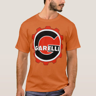 Vintage Garelli Motorcycle Badge T Shirt