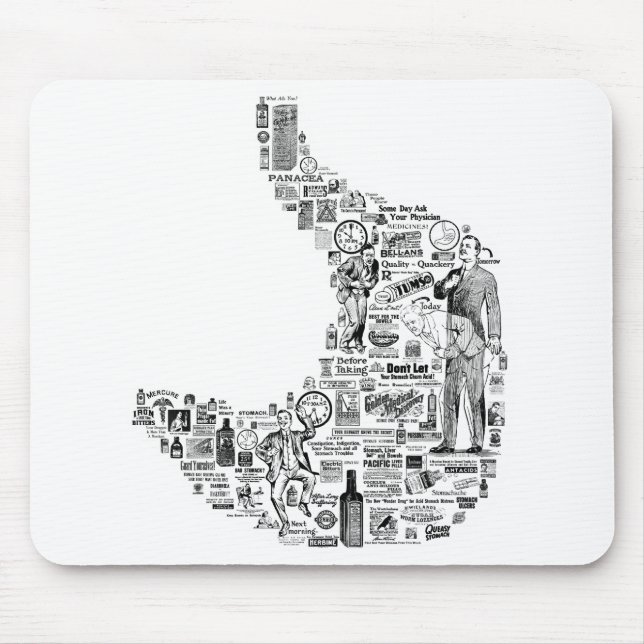 Vintage Gastroenterologi - gastroenterolog gåva Musmatta (Framsidan)