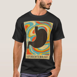 Vintage Gastroenterologi Retro Poster T Shirt