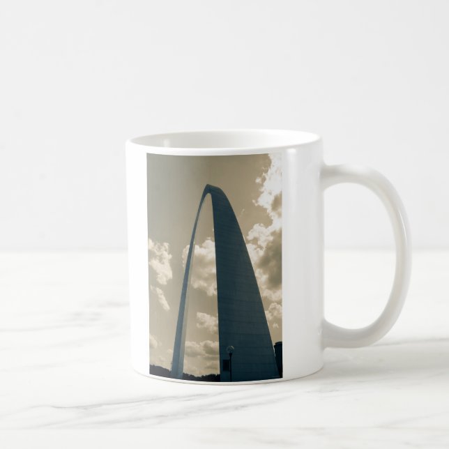 Vintage Gateway Arch Kaffemugg (Höger)