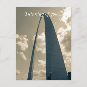 Vintage Gateway Arch Vykort