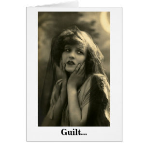 Vintage - gåvan av Guilt, Hälsningskort