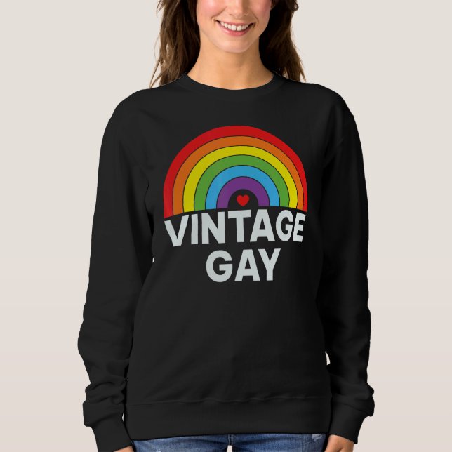 Vintage Gay T Shirt (Framsida)