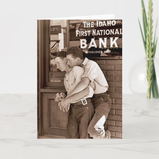 Vintage Gays Kort (Framsida)