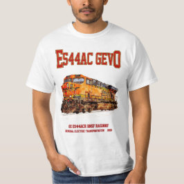 Vintage GE ES44AC GEVO Diesel Locomotive T Shirt