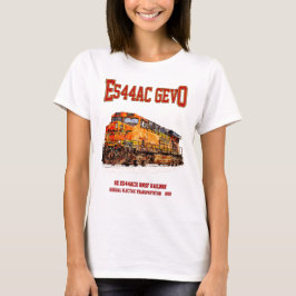 Vintage GE ES44AC GEVO Diesel Locomotive T Shirt