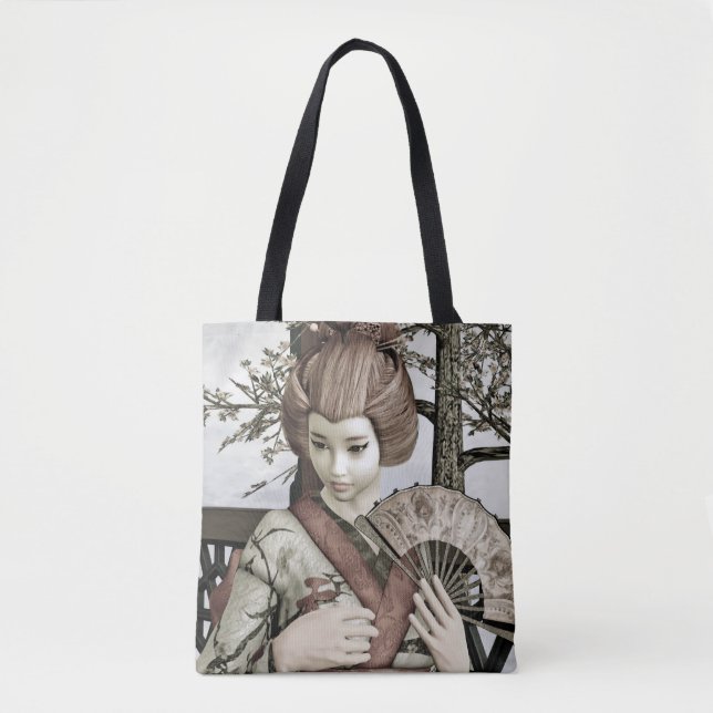 Vintage Geisha Tygkasse (Framsida)