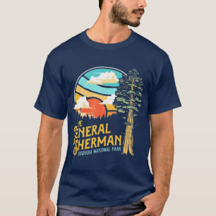 Vintage General Sherman Sequoias nationalpark T Shirt