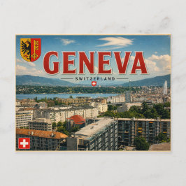 Vintage Genève - Schweiz vykort