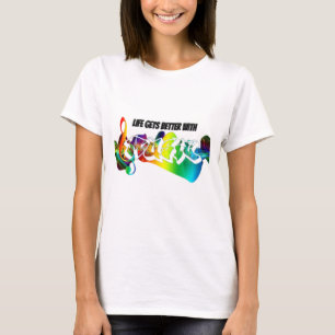 Vintage Genres of Music T Shirt