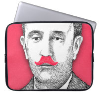 Vintage gentleman with Funny Rosa Mustache