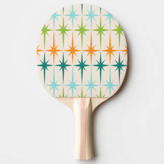 Vintage Geometric Starbursts Ping Pong Paddle Pingisracket