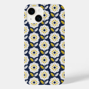 Vintage Geometrisk blomma Mönster