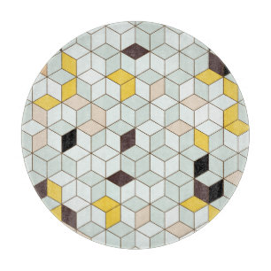 Vintage, geometrisk svart vit mönster.