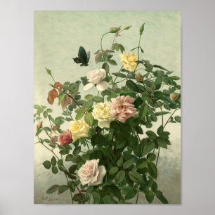 Vintage George Lambdin June God Poster