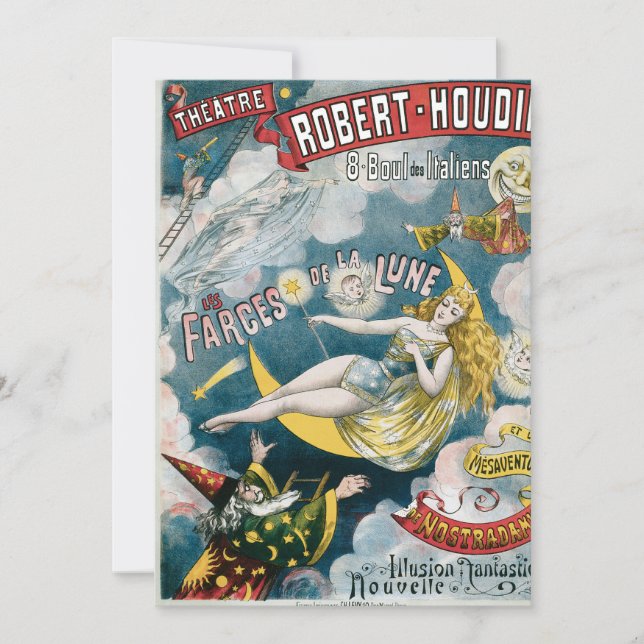 Vintage George Melies Illusion Fantastique (Framsida)