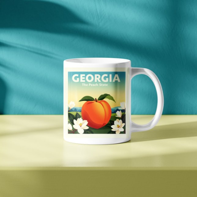 Vintage Georgia Kaffemugg (Skapare uppladdad)