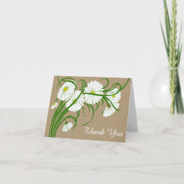 Vintage Gerber Daisy Flowers Bröllop Tack