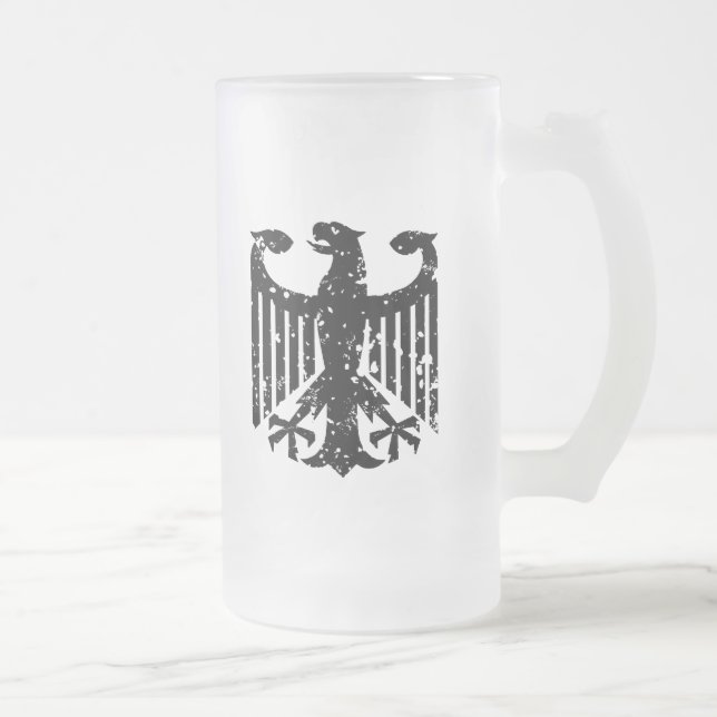Vintage German Eagle Frostat Ölglas (Höger)