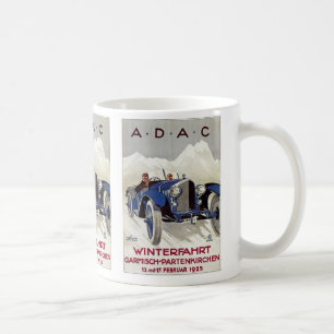 Vintage German Road Tävling Ad Kaffemugg