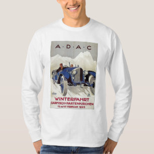 Vintage German Road Tävling Ad T Shirt