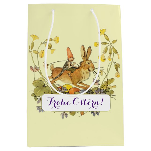 Vintage Gernan Glad påsk (Framsidan)