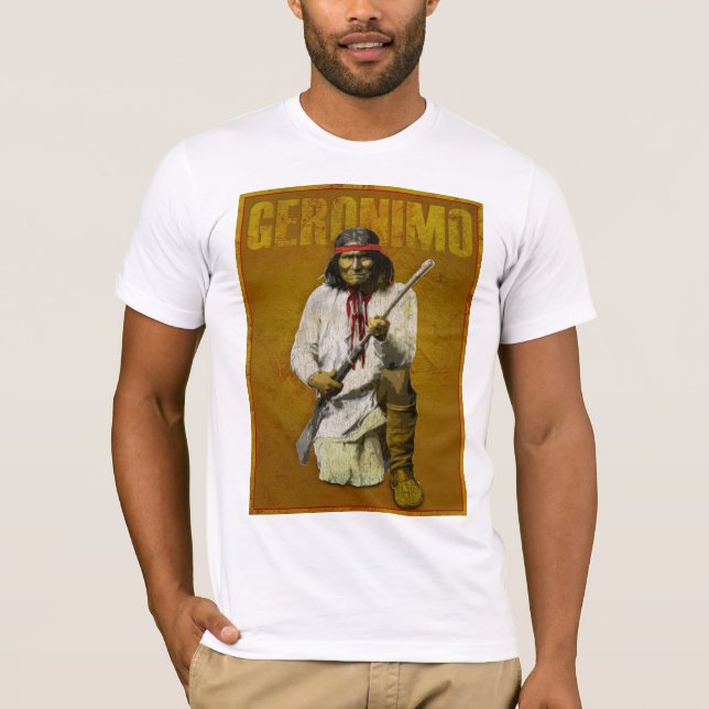 Vintage Geronimo - Apache indier Tee (Framsida)