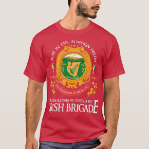 Vintage Gettysburg Pennsylvania Irish Brigade Flag T Shirt