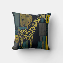 vintage giraff 1 kudde