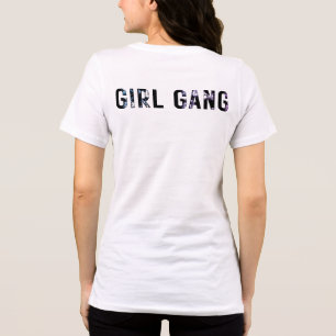 Vintage Girl Gang Retro Aesthetic Design T Shirt
