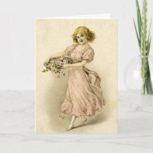 Vintage Girl with Ro Kort
