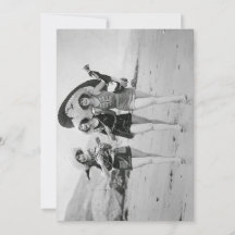 Vintage Girlkompisar sjunger på Beach