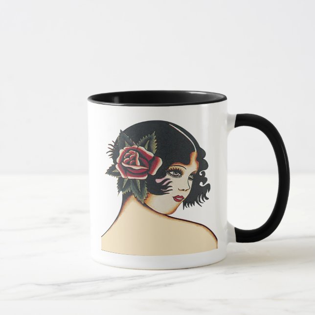 Vintage Girly Girl Mugg (Höger)