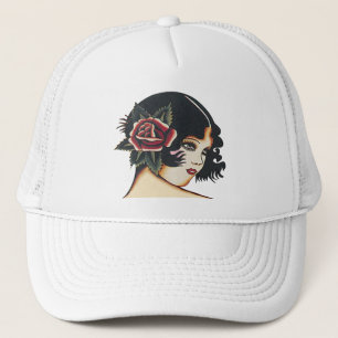 Vintage Girly Girl Truckerkeps
