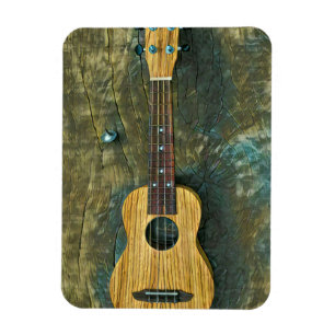 Vintage gitarr teckning magnet