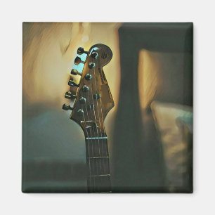 Vintage, gitarrer magnet