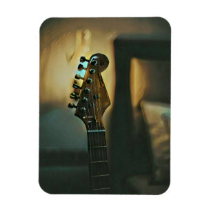 Vintage, gitarrer magnet