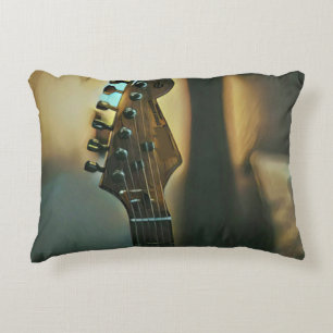 Vintage, gitarrer prydnadskudde