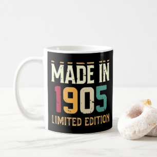 "Vintage gjord 1905 Begränsad Edition- Kaffemugg