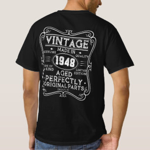 Vintage gjord 1948 Retro Classic T Shirt