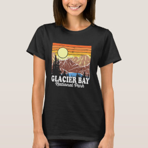 Vintage Glacier Bay nationalpark Souvenir T Shirt