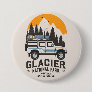 Vintage Glacier National Park Road Resa Montana B Knapp