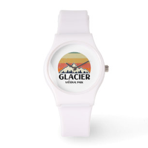 Vintage Glacier nationalpark Armbandsur