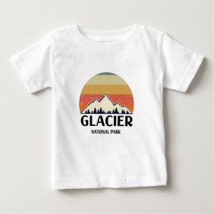 Vintage Glacier nationalpark T Shirt