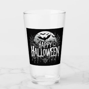 Vintage glad Halloween-konst Glaskopp
